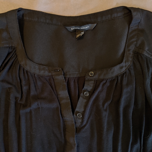 Banana Republic Black Blouse - Picture 3 of 3